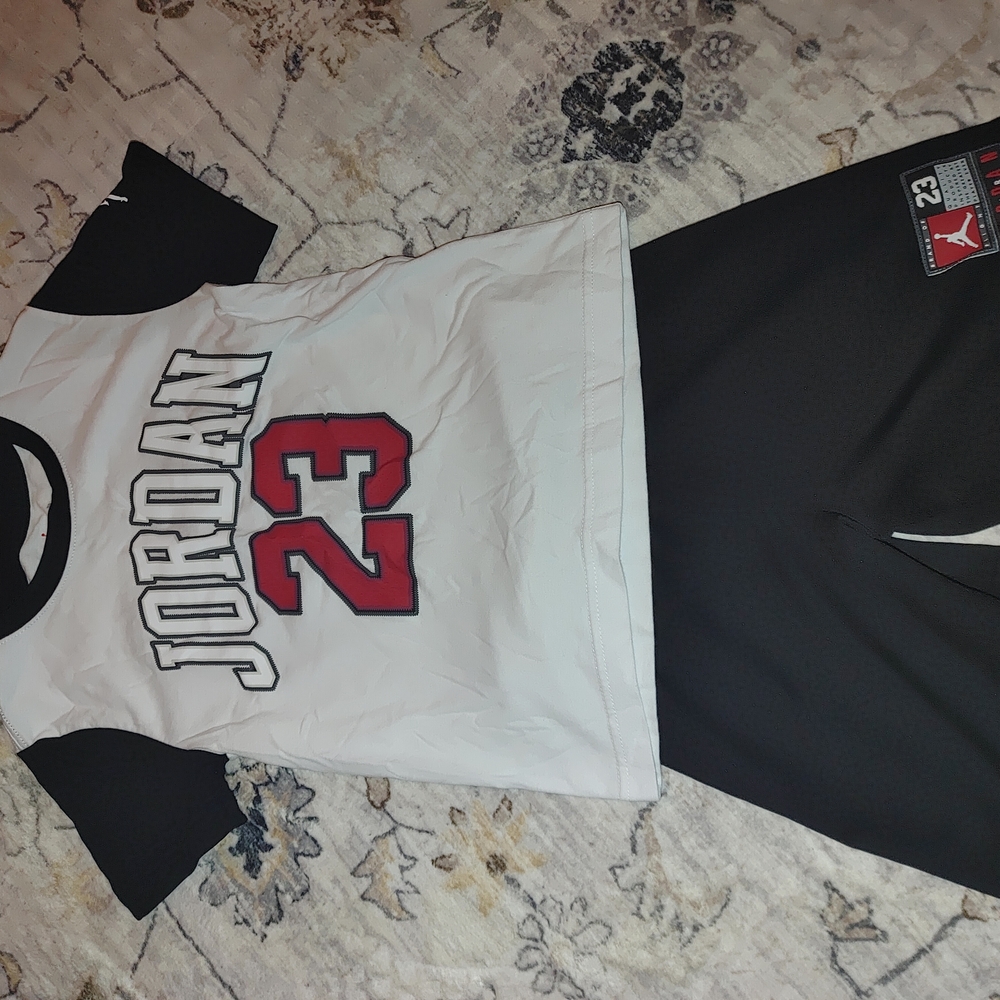 Jordan 23 Black and White Outfit